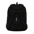 BeUniq, rucsac pentru scoala, cu 3 compartimente, Black