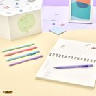 Bic, Matic Pastel, creion automatic cu radiera, HB, Pouch, 0,7 mm, 5 buc.