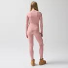 Bluza termoactiva roz cu adaos de lana NOWEAR
