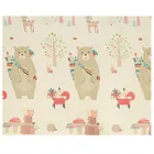 Bocioland, Panda, covoras din spuma pliabil, 150-180 cm