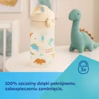 Canpol babies, Junior, sticla de apa pentru copii, roz, 400 ml