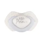 Canpol babies, Royal Baby, suzeta din silicon, simetrica, 0-6m, 2 buc., albastru