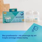 Canpol babies, set de sticle pentru stocarea laptelui matern si hranei, 120 ml, 3 buc.