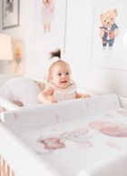 Ceba Baby, Basic, Mouse, saltea de infasat moala, profilata, 50-70 cm