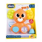 Chicco, Baby Sense & Focus, Pop it, soarece, jucarie pentru bebelusi