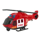 City Fire, pompieri, set vehicule de urgenta pe platforma, 1:14