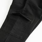 Cool Club, blugi pentru fete, cargo flare, negru