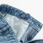 Cool Club, Blugi pentru fete, cargo wide, albastru