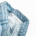 Cool Club, Blugi reglabili pentru fete, croiala wide leg, albastru