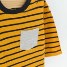 Cool Club, Bluza cu maneca lunga pentru baieti, mix de culori, in dungi, imprimeu cifre, set 3 buc.