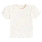 Cool Club, Bluza cu maneca scurta pentru fete, din tricot striat, mix, set, 2 buc.