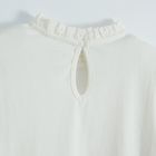 Cool Club, Bluza cu maneca scurta pentru fete, ecru