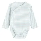 Cool Club, Body cu maneca lunga pentru baieti, alb, set, 2 buc.