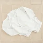 Cool Club, Body cu maneca lunga pentru bebelusi, bumbac organic, alb, set, 2 buc.