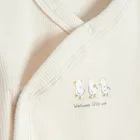 Cool Club, Body cu maneca lunga pentru bebelusi, din tricot striat, mix, set, 2 buc.