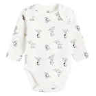 Cool Club, Body cu maneca lunga pentru bebelusi, mix, imprimeu 101 Dalmatieni, set, 3 buc.