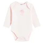 Cool Club, Body cu maneca lunga pentru fete, mix, imprimeu Peppa Pig, set, 3 buc.