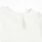 Cool Club, Body-rochie cu maneca scurta pentru fete, alb