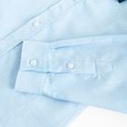 Cool Club, Camasa cu maneca lunga pentru baieti, slim fit, Papion, albastru