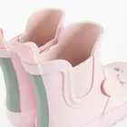 Cool Club, Cizme de cauciuc pentru fete, roz, talpa Barefoot