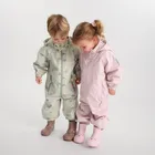 Cool Club, Combinezon impermeabil cu gluga pentru baieti, bej