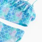 Cool Club, Costum de baie din doua piese pentru fete, albastru