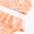 Cool Club, Costum de baie din doua piese pentru fete, UV 50, portocaliu