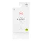 Cool Club, Dresuri pentru fete, alb, mikrofibra, 80 DEN, set, 2 buc.