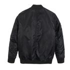 Cool Club, Geaca bomber neagra pentru baieti, imprimeu Focus on your goals