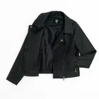 Cool Club, Geaca de motociclist din piele ecologica, pentru fete, negru