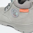 Cool Club, Ghete pentru baieti, gri, brant din piele, imprimeu Fisher-Price