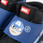 Cool Club, Ghete pentru baieti, negru-bleumarin, cu lumini led, imprimeu The Avengers