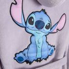 Cool Club, Halat de baie cu gluga pentru fete, violet, imprimeu Lilo si Stitch