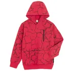 Cool Club, Hanorac cu gluga pentru baieti, oversize, rosu