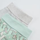 Cool Club, Pantaloni cu botosei pentru fete, gri, menta verde, set 2 buc.