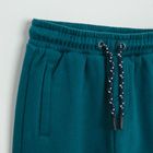 Cool Club, Pantaloni trening pentru baieti, negru, turcoaz, set, 2 buc.