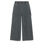 Cool Club, Pantaloni trening pentru fete, wide, granit