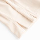 Cool Club, Pantaloni trening pentru fete, wide leg, velur, bej