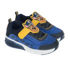 Cool Club, Pantofi sport pentru baieti, albastru, talpa cu leduri, imprimeu Paw Patrol