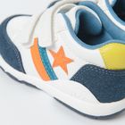 Cool Club, Pantofi sport pentru baieti, parfumati, alb, brant din piele, talpa Bio-Flex