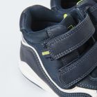 Cool Club, Pantofi sport pentru baieti, parfumati, gri, brant din piele, talpa Bio-Flex