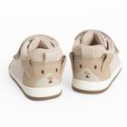 Cool Club, Pantofi sport pentru fete, bej, parfumati, brant din piele, talpa Barefoot