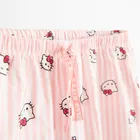 Cool Club, Pijama pentru fete, alb-roz, imprimeu Hello Kitty