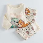 Cool Club, Pijama pentru fete, ecru, imprimeu Paw Patrol