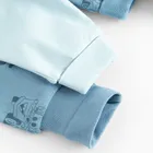 Cool Club, Pijama tip salopeta pentru baieti, albastru, imprimeu Cars, set, 2 buc.