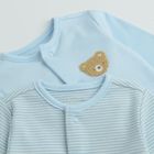 Cool Club, Pijama tip salopeta pentru baieti, albastru, set, 2 buc.