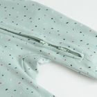 Cool Club, Pijama tip salopeta pentru baieti, ecru, verde, imprimeu Disney, set, 2 buc.