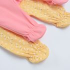 Cool Club, Pijama tip salopeta pentru fete, galben, roz, set, 2 buc.