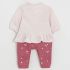 Cool Club, Pijama tip salopeta pentru fete, roz, imprimeu Bambi