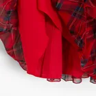 Cool Club, Rochie cu maneca lunga pentru fete, rosu